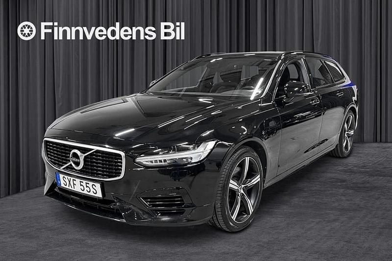 Svart Begagnad 2020 Volvo V90 R-Design Kombi | 339 900 kr (Bra pris) - Bild 1/4