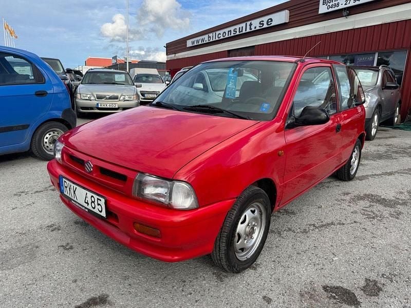 Röd Begagnad 2000 Suzuki Alto Halvkombi | 24 900 kr - Bild 1/4
