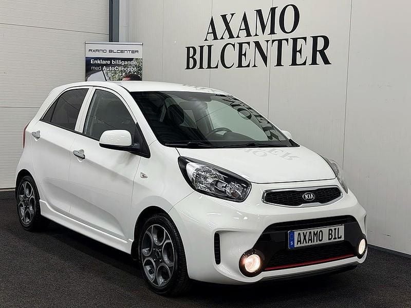 Vit Begagnad 2016 Kia Picanto Halvkombi | 79 900 kr (Marknadspris) - Bild 1/4