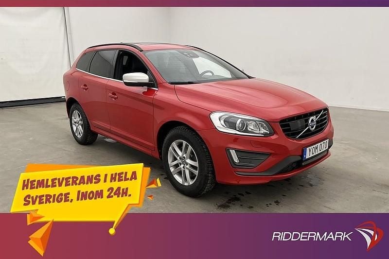Röd Begagnad 2017 Volvo XC60 R-Design SUV | 258 800 kr (Marknadspris) - Bild 1/3