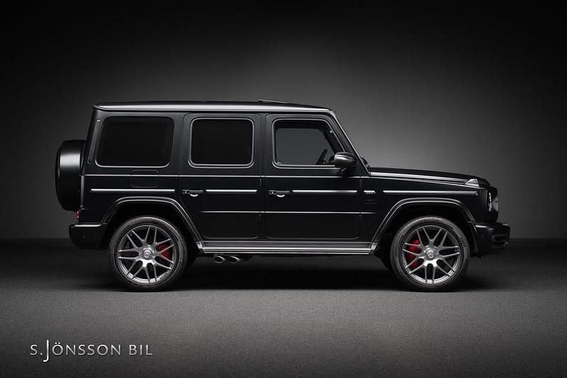 Begagnad Mercedes G63 AMG Exclusive 585 HK (430 kW) 2024 Manufaktur nattsvart magno SUV