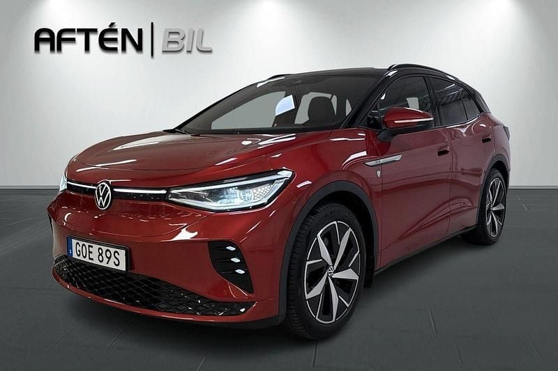 Röd Begagnad 2021 VW ID.4 GTX SUV | 369 900 kr (Lite dyr) - Bild 1/3