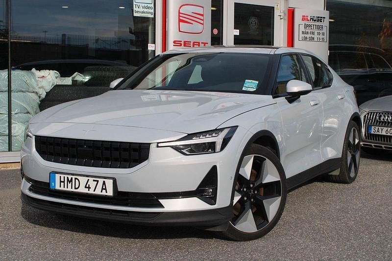 Silver Begagnad 2023 Polestar 2 Pilot Halvkombi | 359 900 kr (Lite dyr) - Bild 1/4
