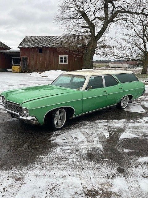 Begagnad Chevrolet Impala 305 HK (224 kW) 1970 Grön Sedan