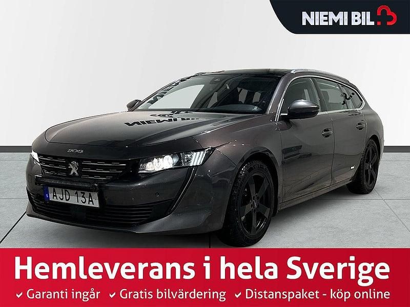 Grå Begagnad 2019 Peugeot 508 SW S Kombi | 169 900 kr (Marknadspris) - Bild 1/3