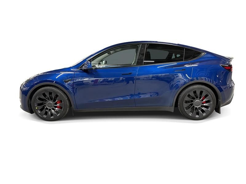Begagnad Tesla Model Y Performance 392 kW (534 HK) 2023 Blå SUV