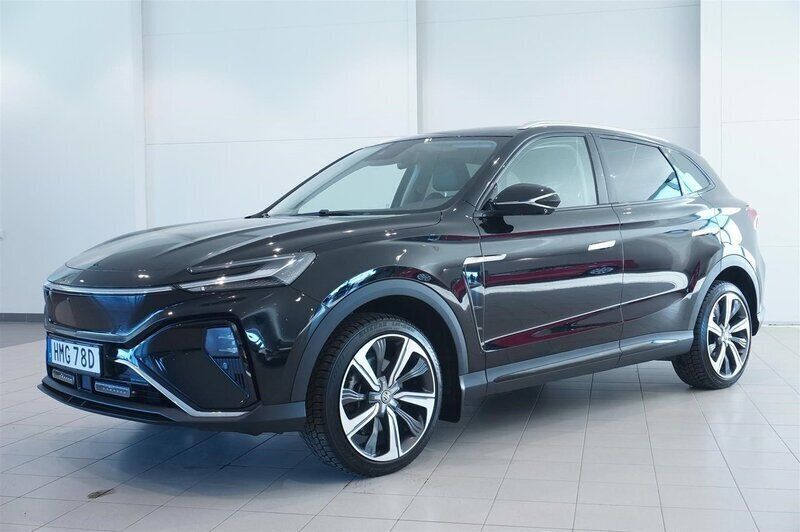 Svart Begagnad 2021 MG Marvel R Performance SUV | 294 800 kr - Bild 1/4