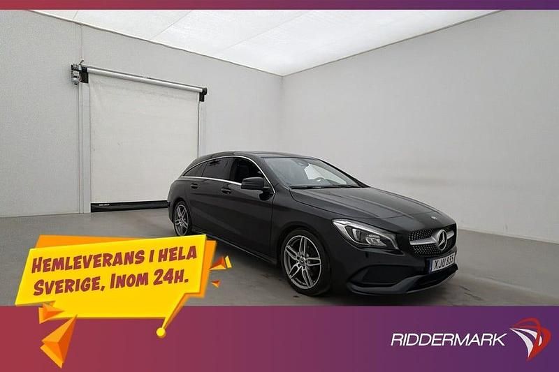Begagnad Mercedes CLA200 Shooting Brake AMG 156 HK (114 kW) 2018 Svart Kombi