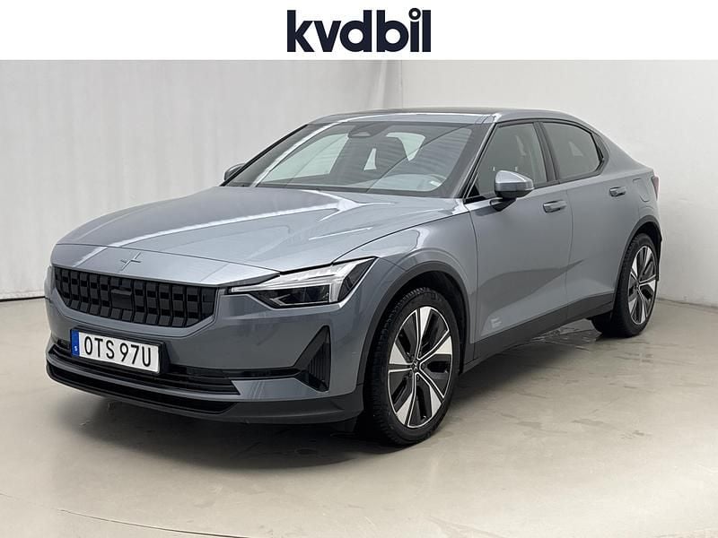 Grå Begagnad 2023 Polestar 2 Standard Range Single Motor Halvkombi | 309 000 kr (Marknadspris) - Bild 1/3