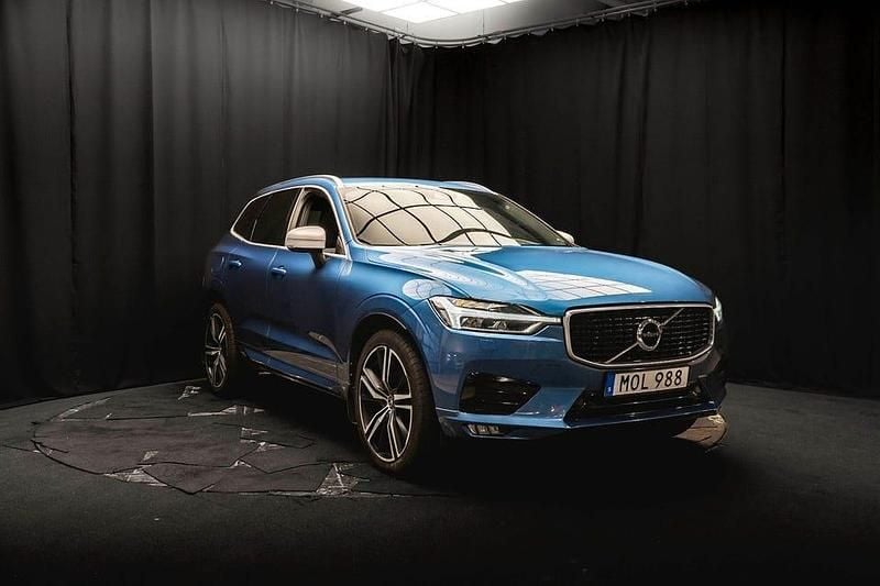 Begagnad Volvo XC60 R-Design 190 HK (139 kW) 2018 Blå SUV