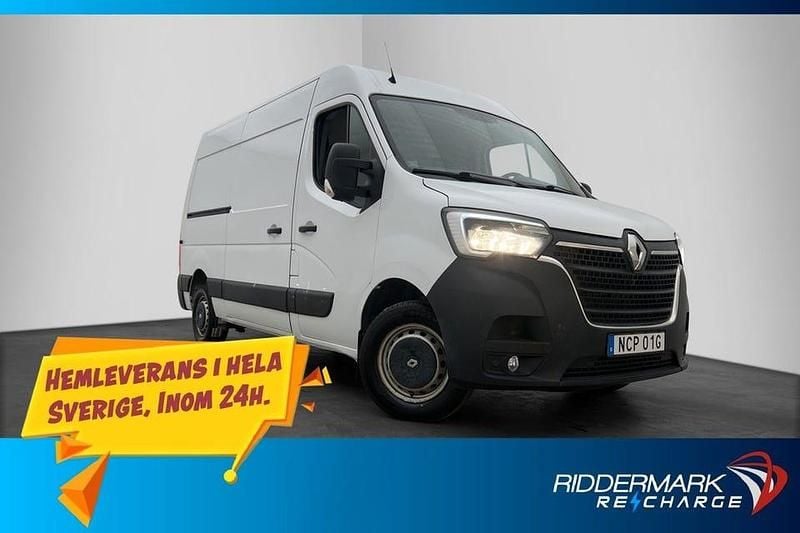 Vit Begagnad 2020 Renault Master Van | 239 800 kr (Marknadspris) - Bild 1/3