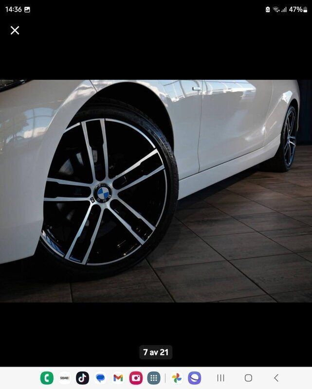 Vit Begagnad 2015 BMW 218 Luxury Line Cab | 219 000 kr (Lite dyr) - Bild 1/4