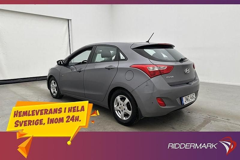 Begagnad Hyundai i30 110 HK (80 kW) 2014 Grå Halvkombi