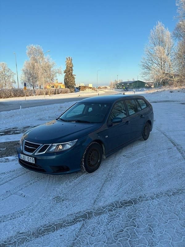 Begagnad Saab 9-3 150 HK (110 kW) 2008 Blå Kombi