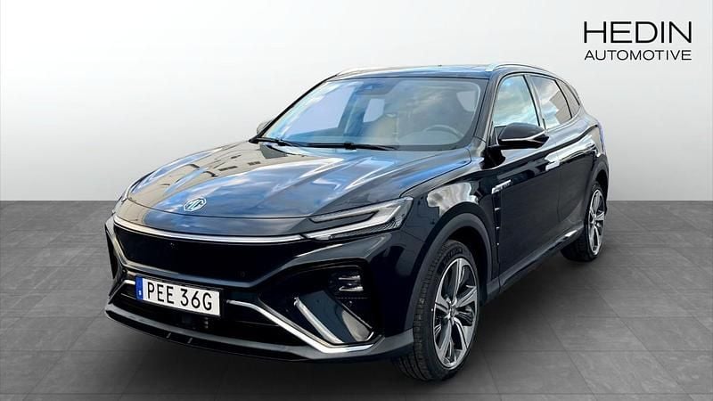 Svart (black) Begagnad 2022 MG Marvel R Performance SUV | 289 900 kr (Superpris) - Bild 1/4