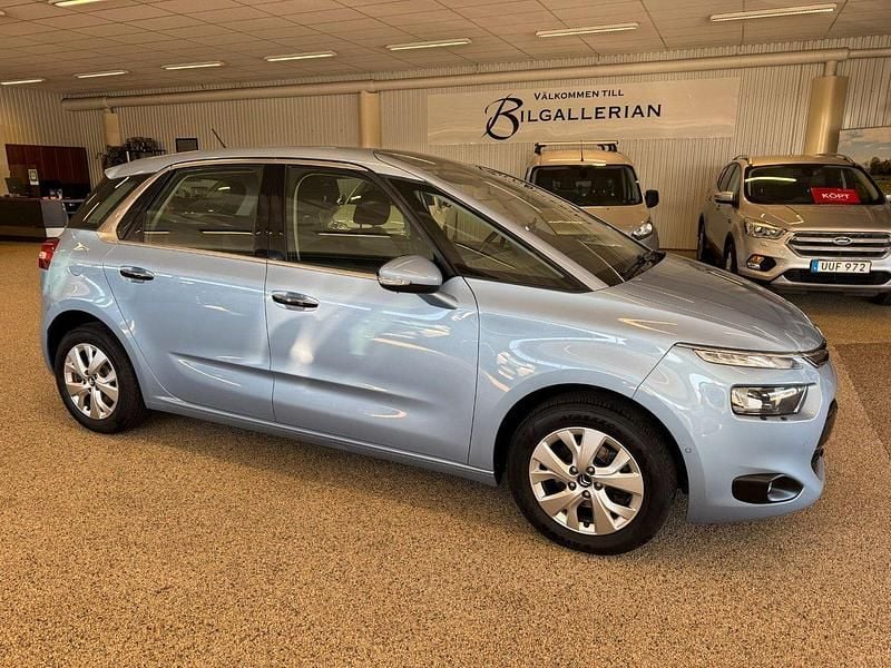 Blå Begagnad 2015 Citroën C4 Picasso Minibuss | 89 000 kr (Marknadspris) - Bild 1/4