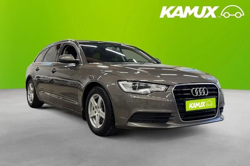 Silver/grå Begagnad 2014 Audi A6 Sport Kombi | 159 700 kr (Marknadspris) - Bild 1/4