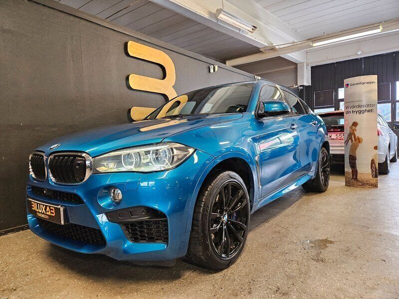Blå Begagnad 2015 BMW X6 M SUV | 479 900 kr - Bild 1/4