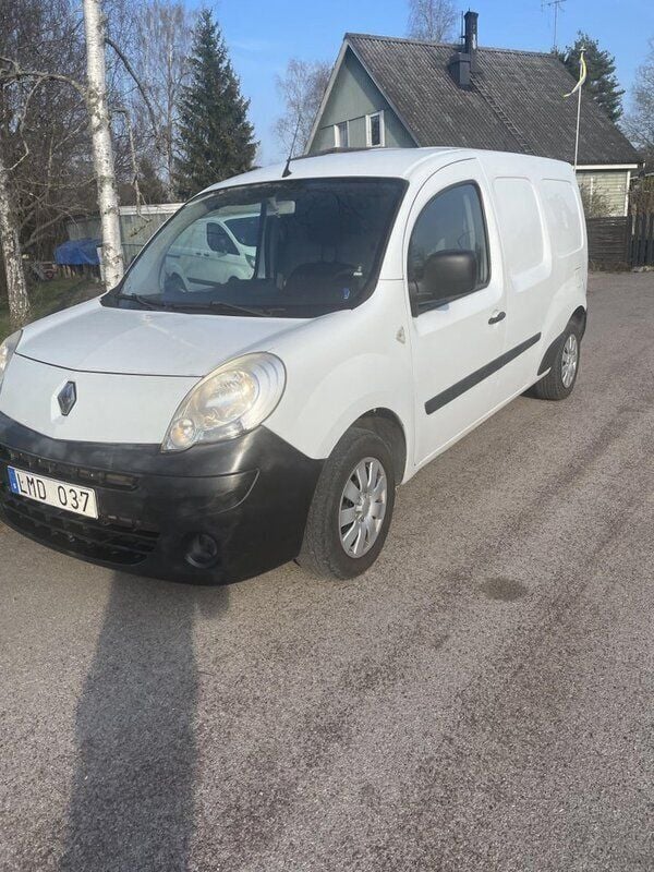 Vit Begagnad 2011 Renault Kangoo Minibuss | 36 500 kr (Marknadspris) - Bild 1/4