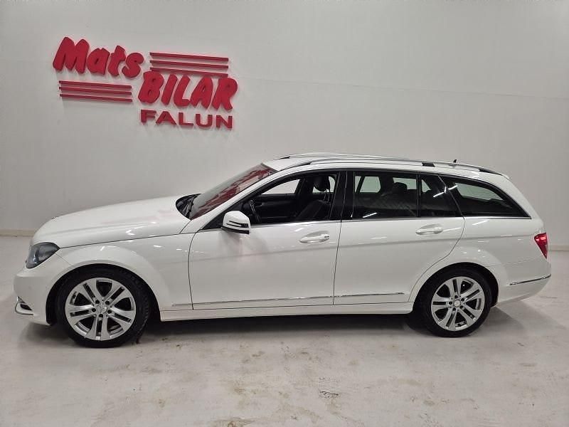 Vit Begagnad 2013 Mercedes C220 Avantgarde Kombi | 149 900 kr (Bra pris) - Bild 1/4