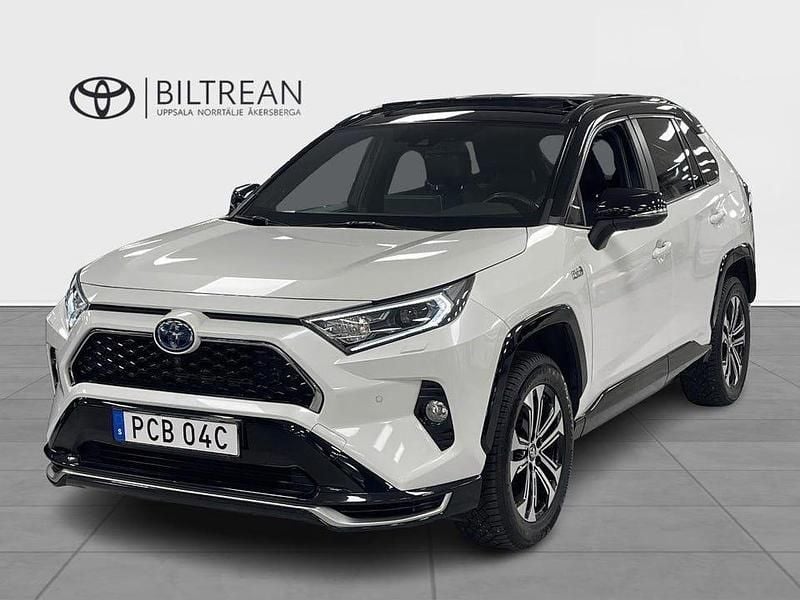 Vit Begagnad 2021 Toyota RAV4 Premium SUV | 415 000 kr (Marknadspris) - Bild 1/3
