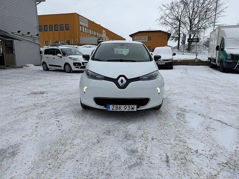 Vit Begagnad 2019 Renault Zoe Halvkombi | 89 900 kr (Bra pris) - Bild 1/4