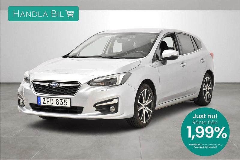 Silver Begagnad 2018 Subaru Impreza Halvkombi | 169 900 kr - Bild 1/3