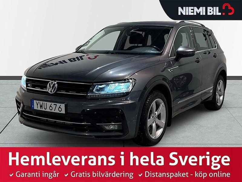 Grå Begagnad 2018 VW Tiguan SUV | 229 900 kr (Marknadspris) - Bild 1/3