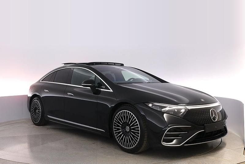 Ny Mercedes EQS450+ 2025 Svart