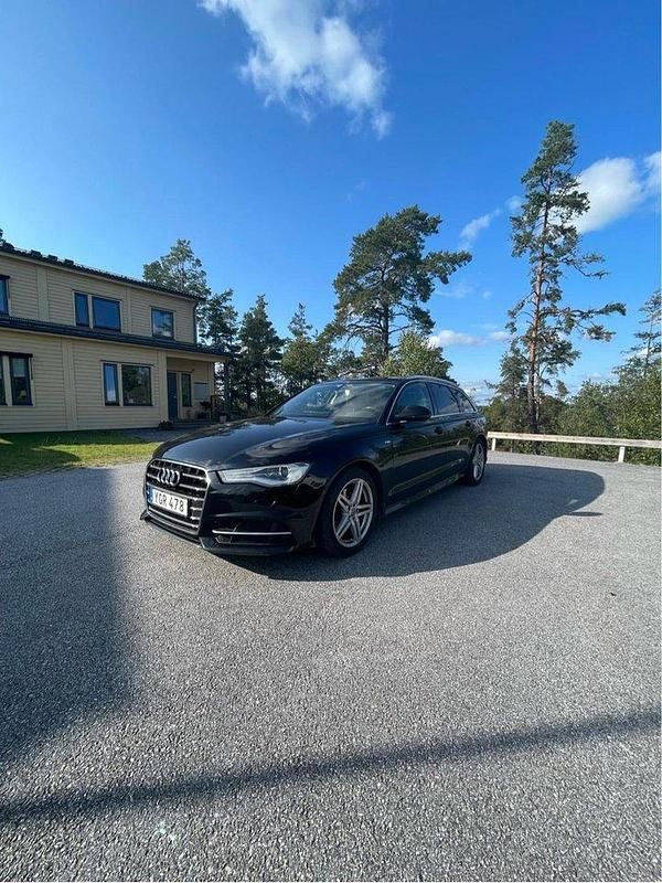 Svart Begagnad 2017 Audi A6 S-Line Kombi | 170 000 kr (Bra pris) - Bild 1/4