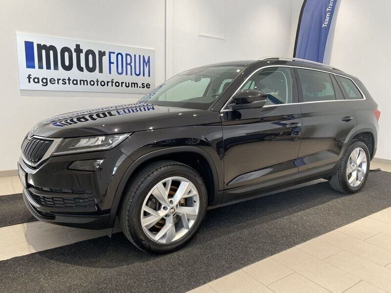 Svart Begagnad 2018 Skoda Kodiaq Style SUV | 269 000 kr (Bra pris) - Bild 1/4