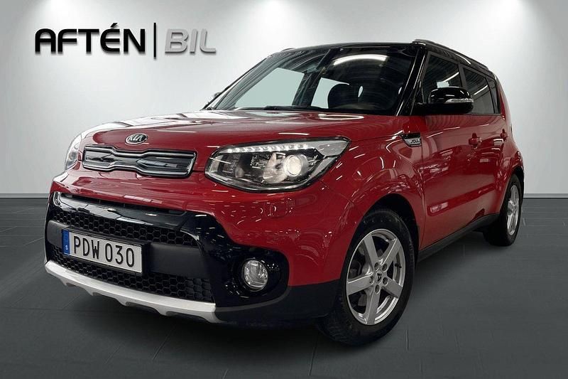 Röd Begagnad 2016 Kia Soul SUV | 125 000 kr (Marknadspris) - Bild 1/3