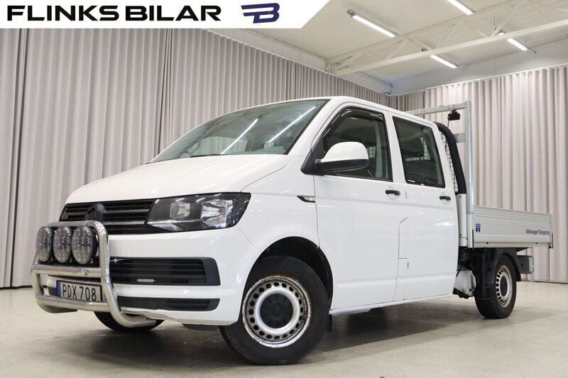 Vit Begagnad 2017 VW T6 Van | 249 900 kr (Marknadspris) - Bild 1/4