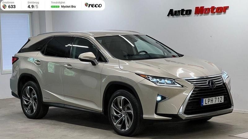 Ljusbrun Begagnad 2018 Lexus RX450h Luxury Line SUV | 419 900 kr - Bild 1/3
