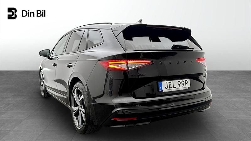 Begagnad Skoda Enyaq iV SportLine 194 kW (265 HK) 2023 Svart SUV