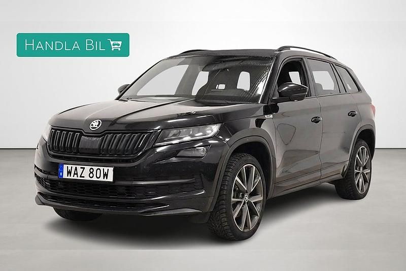 Begagnad Skoda Kodiaq SportLine 200 HK (147 kW) 2020 Svart SUV