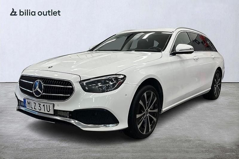 Vit Begagnad 2021 Mercedes E300 Avantgarde Kombi | 299 900 kr (Bra pris) - Bild 1/3