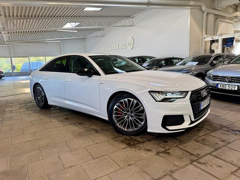 Vit Begagnad 2020 Audi A6 S-Line Sedan | 318 000 kr (Superpris) - Bild 1/4
