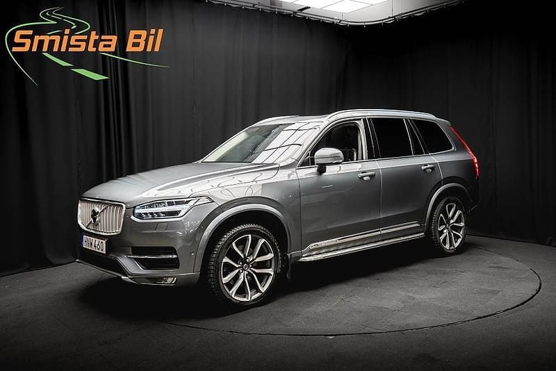 Grå Begagnad 2016 Volvo XC90 Inscription SUV | 294 898 kr (Bra pris) - Bild 1/3