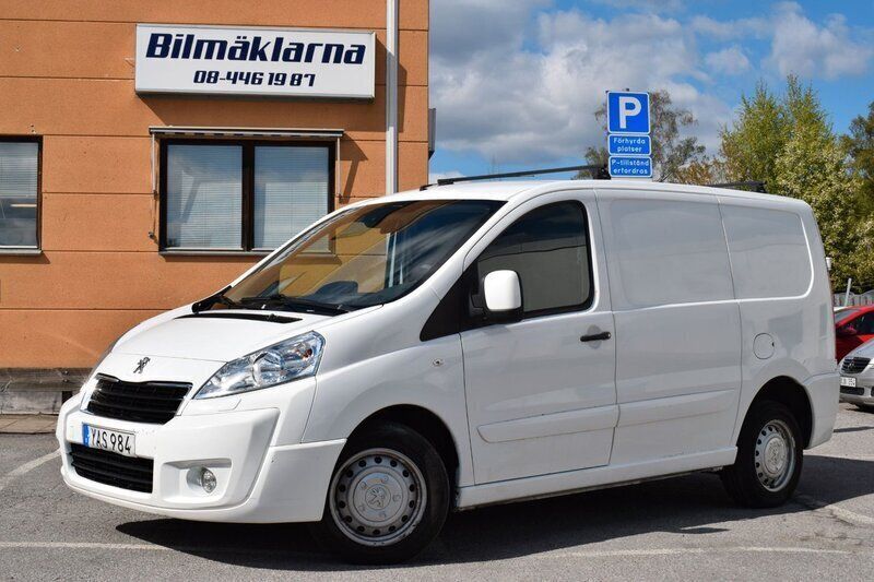 Vit Begagnad 2016 Peugeot Expert S Van | 74 900 kr (Superpris) - Bild 1/4