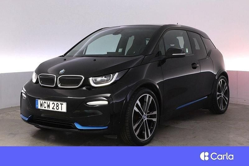 Svart Begagnad 2019 BMW i3 Comfort Edition Halvkombi | 204 900 kr (Superpris) - Bild 1/4