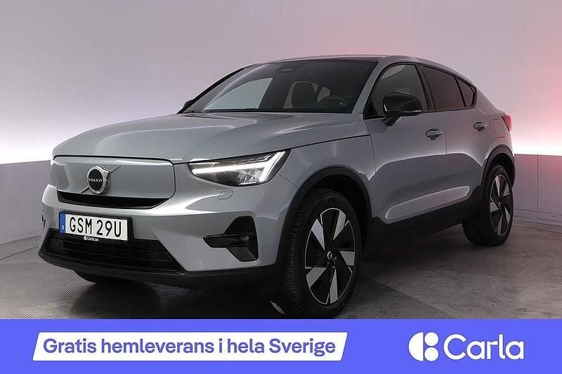 Begagnad Volvo EC40 Single Motor Extended Range 185 kW (252 HK) 2024 Grå SUV