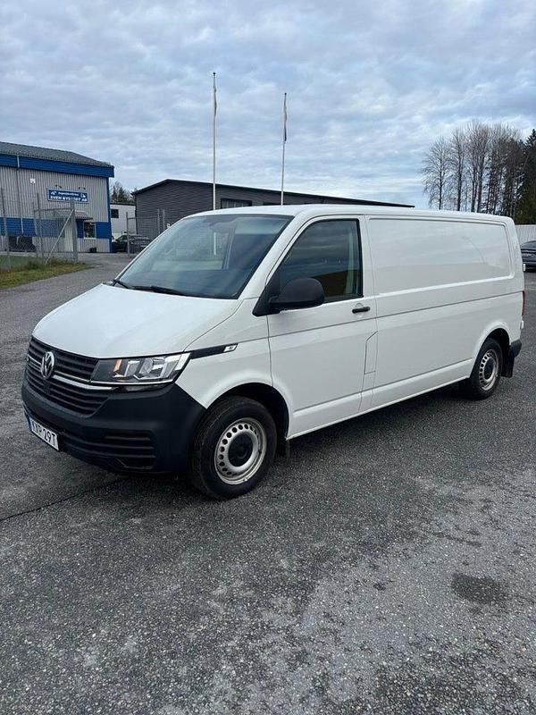 Vit Begagnad 2021 VW T6.1 Van | 158 125 kr (Bra pris) - Bild 1/4