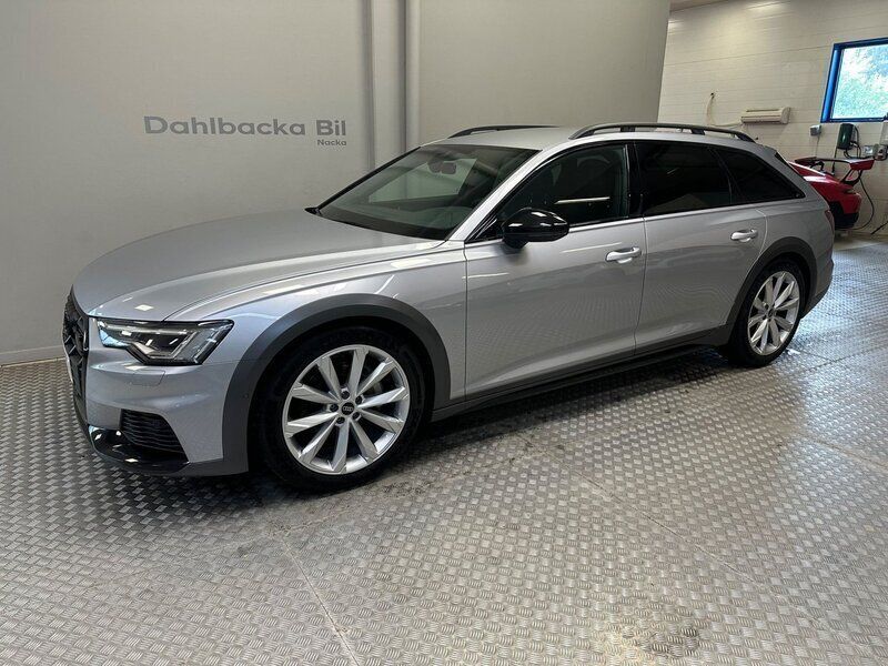 Silver Begagnad 2023 Audi A6 Allroad Kombi | 550 000 kr (Bra pris) - Bild 1/4