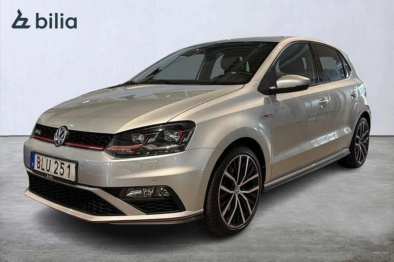 Silver Begagnad 2017 VW Polo GTI Halvkombi | 194 900 kr (Lite dyr) - Bild 1/4