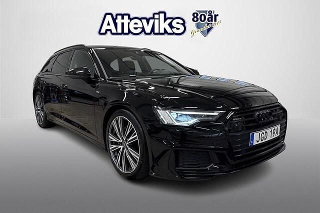 Svart Begagnad 2022 Audi A6 S-Line Kombi | 429 000 kr (Marknadspris) - Bild 1/4