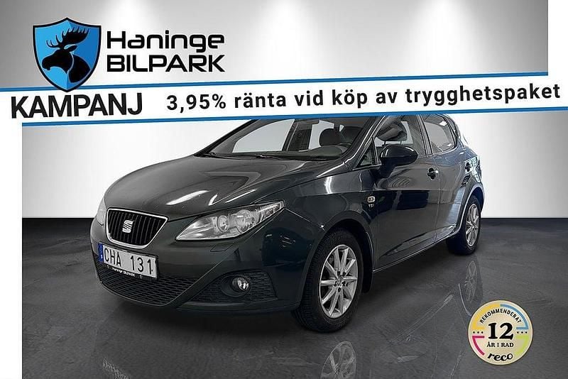 Grå Begagnad 2010 Seat Ibiza Style Halvkombi | 69 900 kr (Dyr) - Bild 1/3