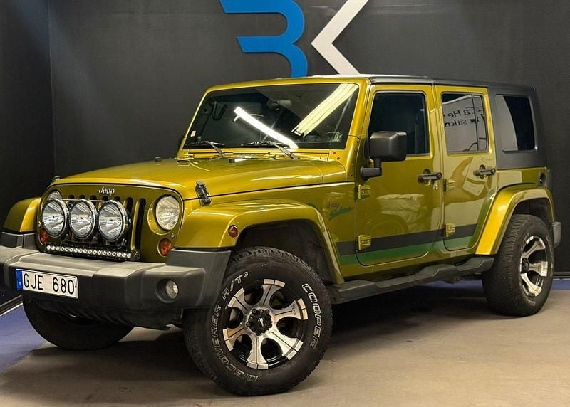 Grön Begagnad 2007 Jeep Wrangler Sahara SUV | 249 900 kr - Bild 1/4
