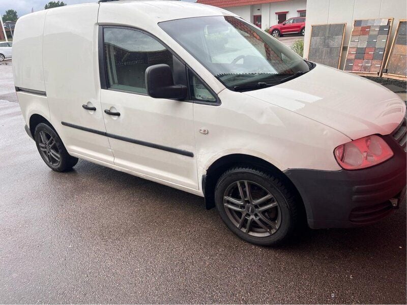 Vit Begagnad 2008 VW Caddy Minibuss | 23 000 kr (Marknadspris) - Bild 1/4