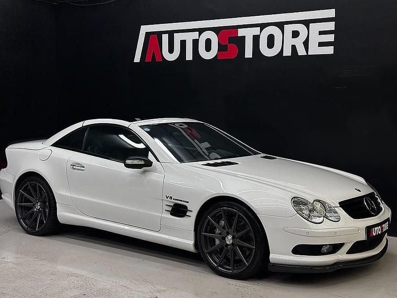 Begagnad Mercedes SL55 AMG AMG 500 HK (367 kW) 2005 Vit Cab